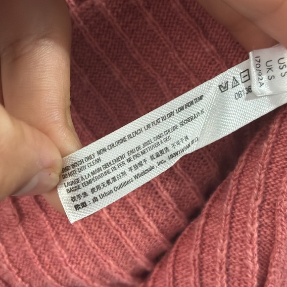 Free People Beach Solari Sweater Dress cotton size S - Picture 4 of 8